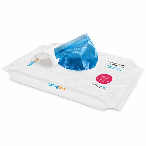 Scented Nappy Bags (100 Bags/Pack, 12 Packs/Carton)