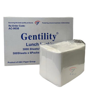 Luncheon Napkins 30 × 30cm (3,000 Napkins/Carton)