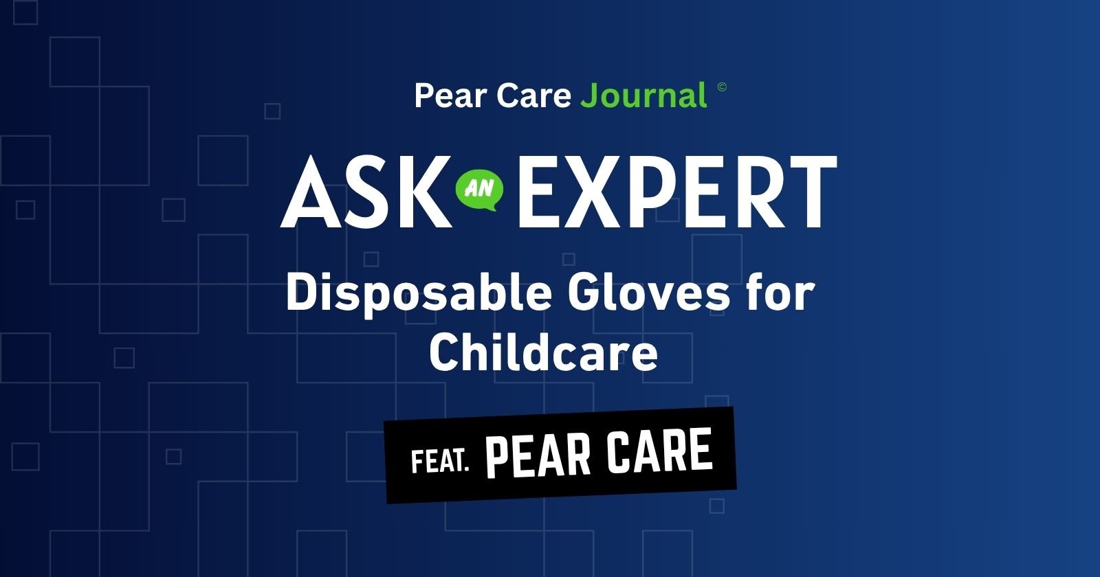 Disposable Gloves for Childcare Safe & Affordable Options Pear Care