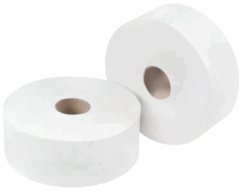 JUMBO TOILET ROLL 300M 2PLY 8/CTN